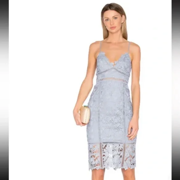 botanica lace bardot dress